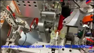 fully automatic toroid winding machine robot winds fine copper wire toroid coil transformer inductor