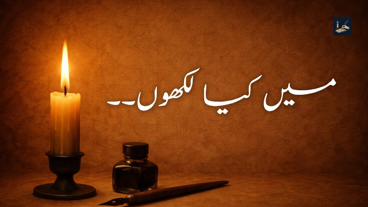 میں تیری آنکھوں پہ کیا لکھوں؟ | Emotional Urdu Poetry | Love Shayari | Awaz e Mehfil
