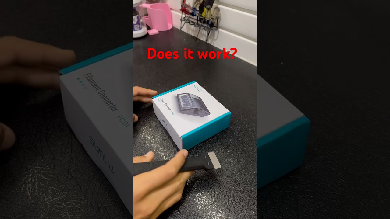 Unboxing sunlu filament connector ☀️ 