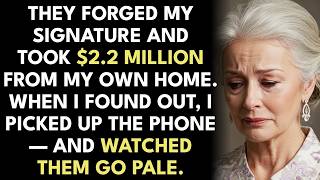 My daughter moved into my home and forged my signature to steal $2.2M — so I called 911, and what...