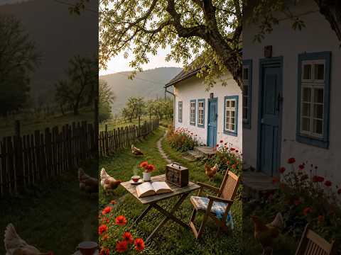 Peaceful Cottage Morning , Relaxing Slow Living in the Countryside #dreamhome #farmhouseのサムネイル