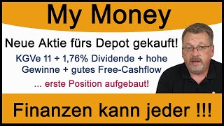 Cigna Aktie fürs Depot gekauft! KGVe 11 + 1,76% Dividende + hohe Gewinne + gutes Free-Cashflow!