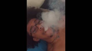 Slow motion vape cloud