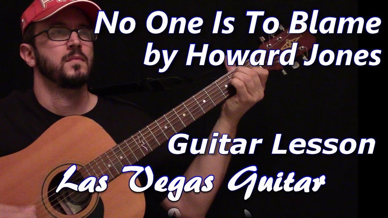 No One Is To Blame by Howard Jones Guitar Lesson