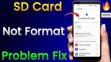 SD Card Format 20% Android Problem Fix | SD Card Format Nahi Ho Raha Hai
