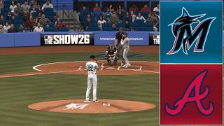 🔴LIVE 🔴Miami Marlins vs Atlanta Braves/May 18/ /Envivo/MLB THE SHOW 26