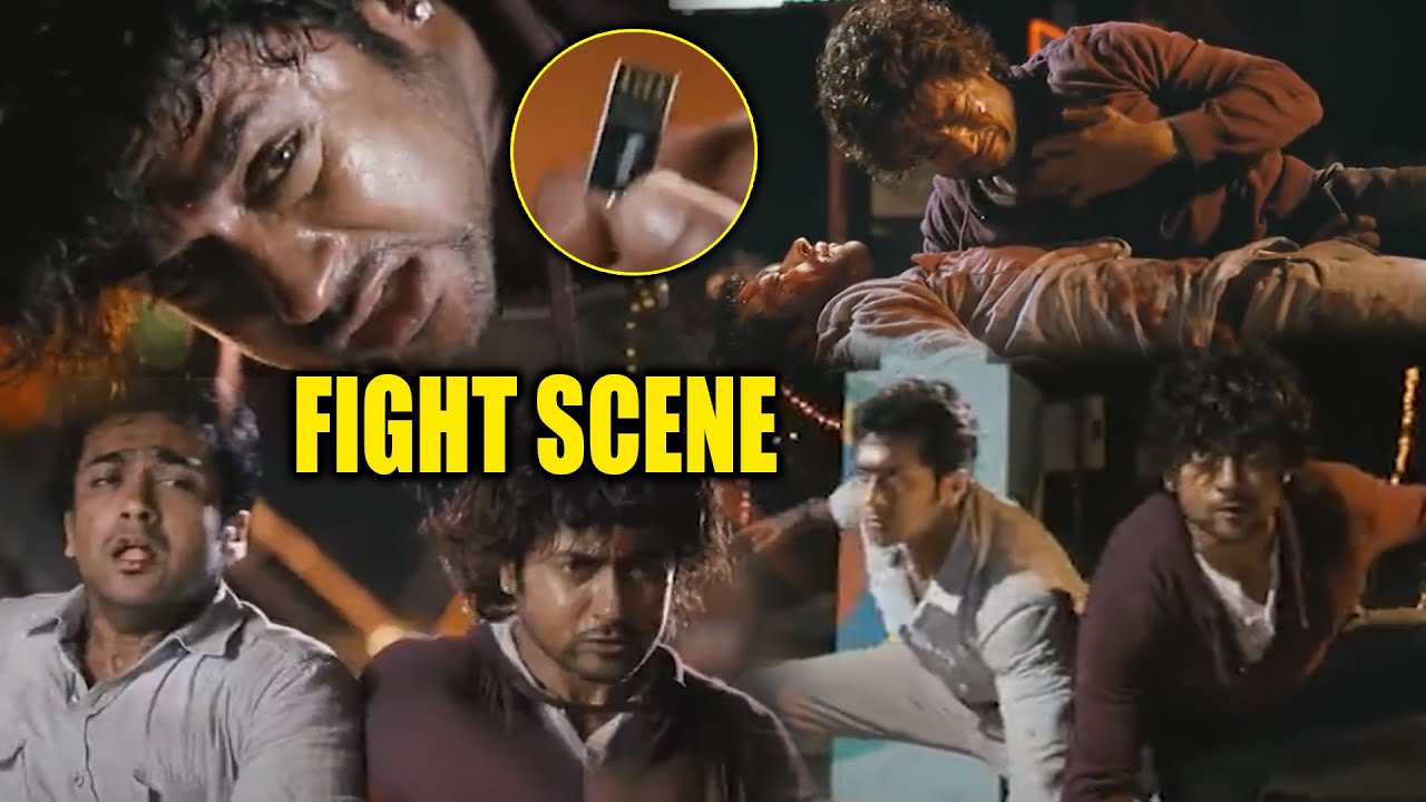 Suriya Dual Role Emotional Fight Scene || Brother Telugu Movie Emotional Scene || Cine Square