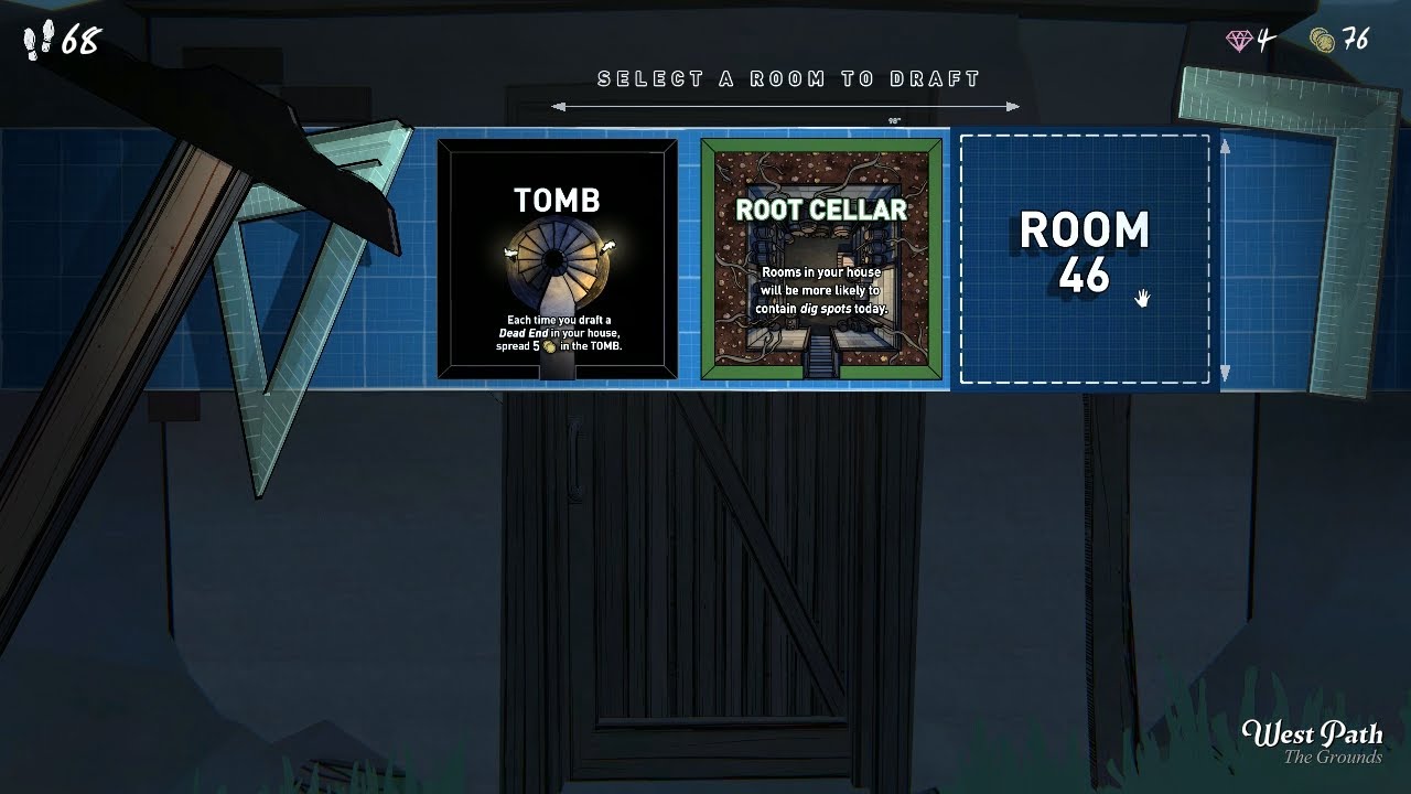 Blue Prince Room 46 Outer Room Guide: Missing Crown, Hidden Deed (Blessing of the Monk)