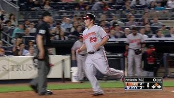 BAL@NYY: Joseph finds the gap for an RBI double