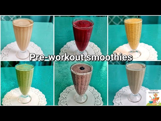 Mix Protein Shake, Pre Workout Protein Smoothie