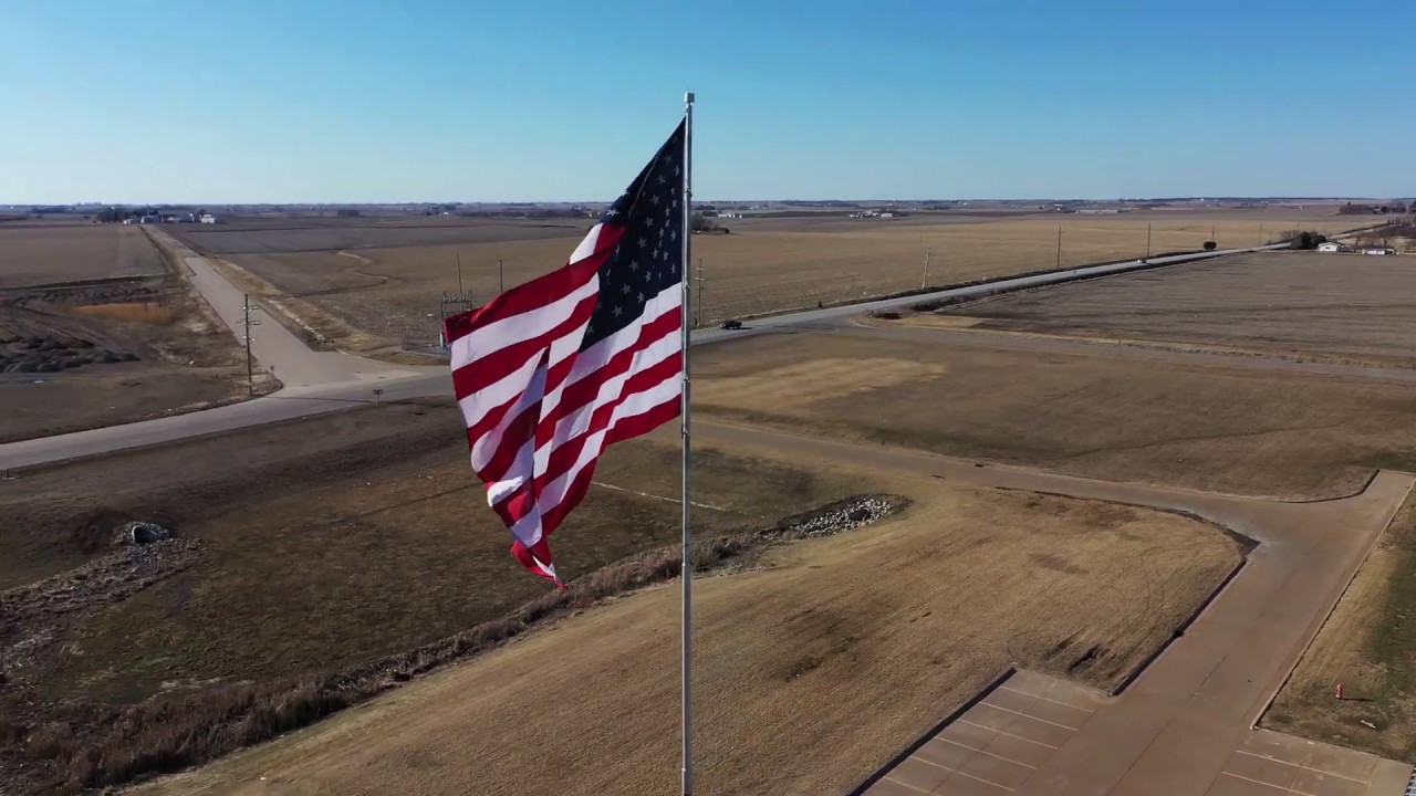 World's largest truck stop-IOWA 80 AERIAL VIEW