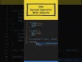 Spread operator wtih objects in javascript #javascript #reactjs