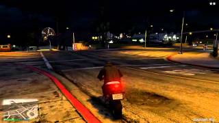 GTA 5 - Motorcycle Mow Down