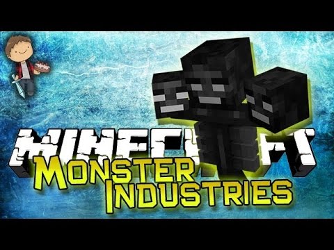 Minecraft: Monster Industries 2 New 1.8 Mini-Game w/Bajan Canadian and Friends! - Minecraft: Monster Industries 2 New 1.8 Mini-Game w/Bajan Canadian and Friends!