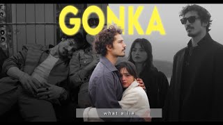 GONKA x what a lie.                                      #gonka #adimfarah #gönka Resimi