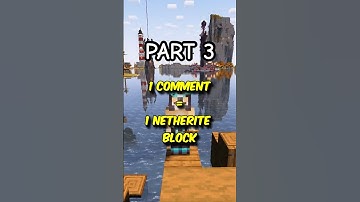 1 Comment = 1 Netherite Block in Minecraft PART 3!