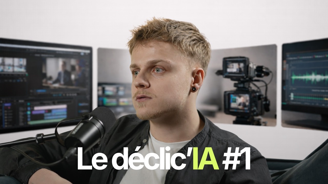 Il est monteur vidéo : comment l’IA a transformé son métier | Le Déclic’IA #1