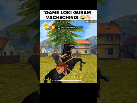 "GAME LOKI "GURAM"  Vachesindi mava😂🐎🐎 || #freefire #video #viral #comedy #telugu @RBG_GMR_YT