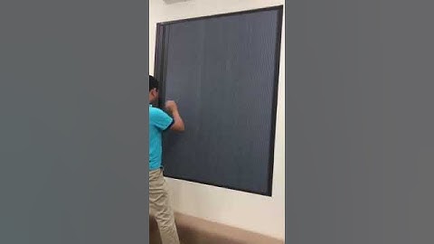 Cửa xếp rèm tổ ong cao cấp chống nắng ngăn nhiệt #shorts | Cửa Quảng Ninh