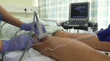 Injection - USS guided popliteal block v1 (taster)