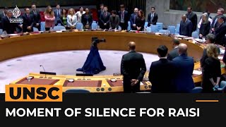 UN Security Council convenes moment of silence for Raisi’s death | AJ #shorts