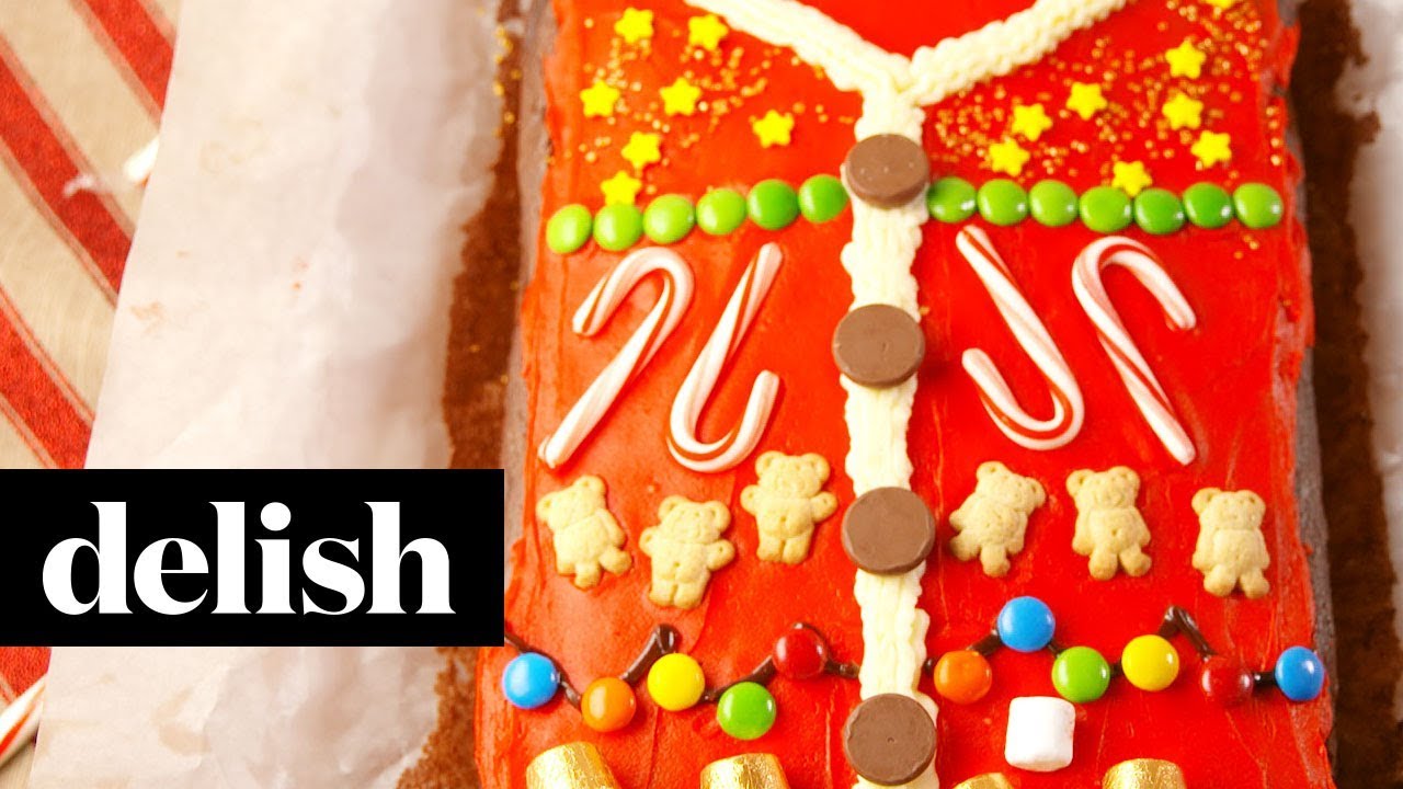How To Make Ugly Sweater Cake | Delish 