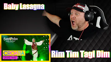 Baby Lasagna - Rim Tim Tagi Dim Final Performance | Eurovision 2024 | REACTION