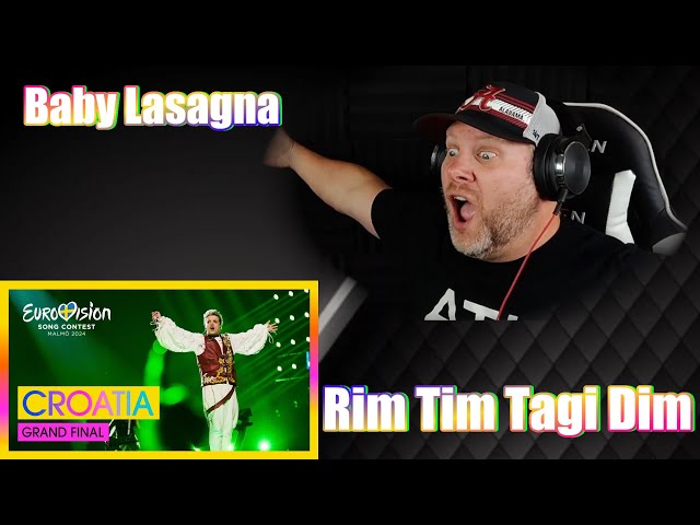 Baby Lasagna - Rim Tim Tagi Dim Final Performance | Eurovision 2024 | REACTION class=