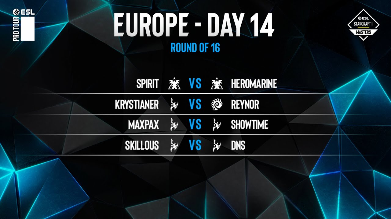 [ESL SC2 Masters Summer] EU Regionals День 14 YouTube