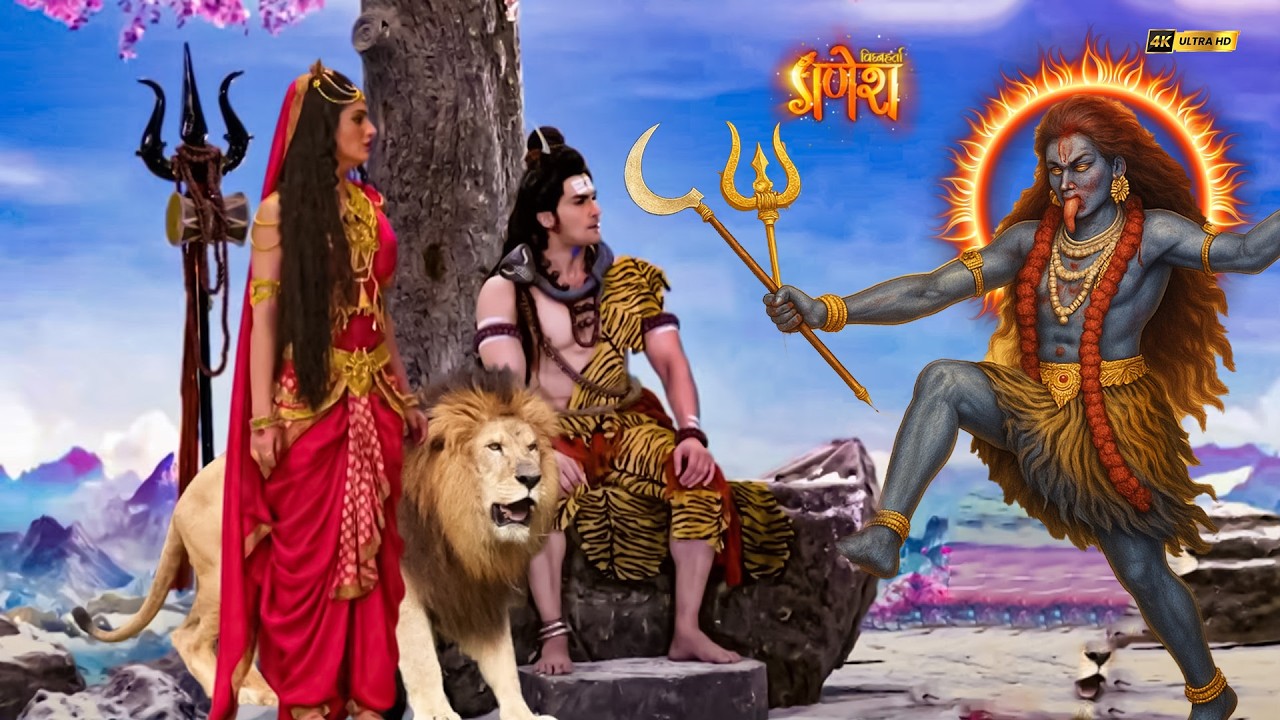 क्रोधित होकर महादेव के कैलाश पर पहुंची माँ काली | Vighnaharta Ganesh | Devotional Series #mahadev