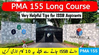 Pma 155 Long Course ISSB Tips | 155 pma ISSB preparation and Notes | ISSB 2025 Preparation