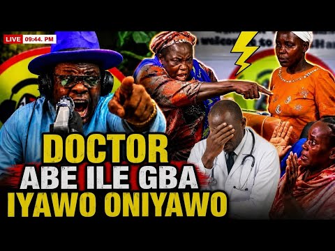 Doctor abe ile gba iyawo oniyawo… kokoro alate oriyomi hamzat latest live today #kokoroalate 