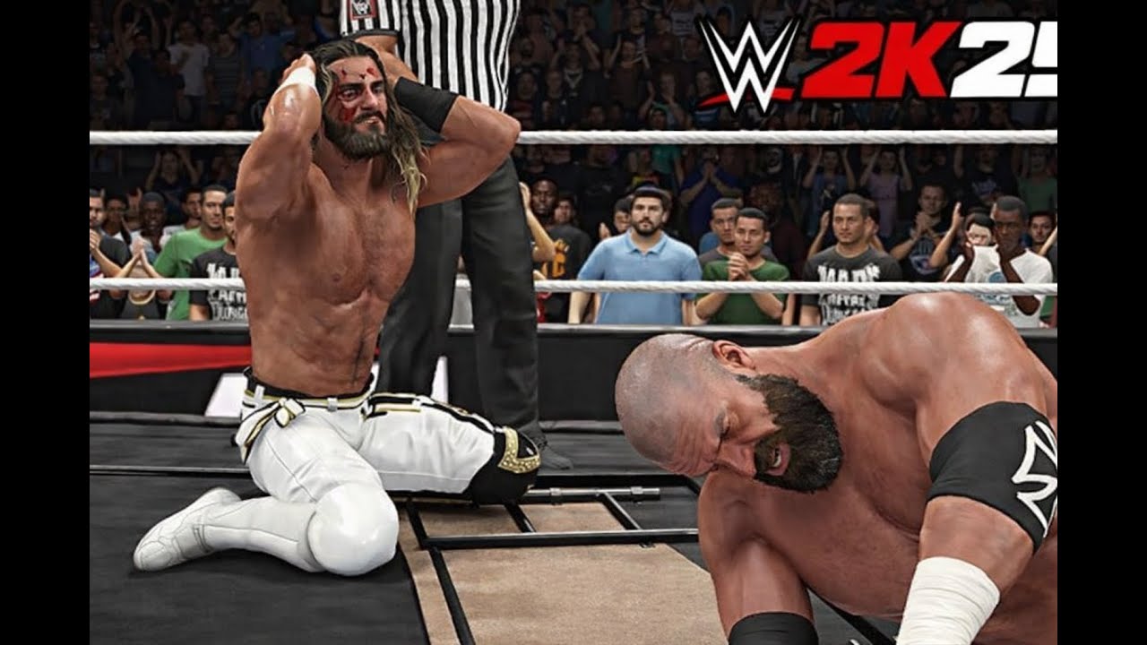 Triple H vs Seth Rollins | WRESTLEMANIA MATCH wwe2K25 
