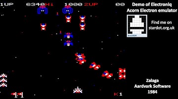 Zalaga on Electroniq (Acorn Electron emulator)