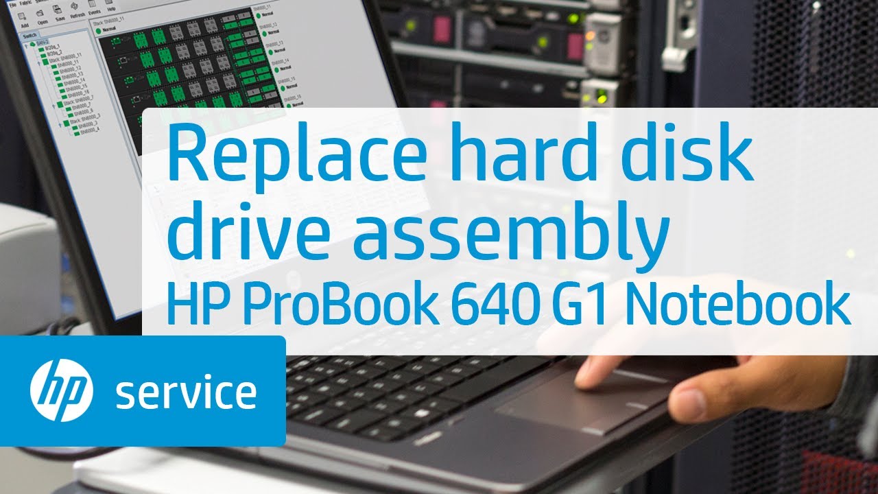 Replace the hard disk drive assembly | HP ProBook 640 G1 Notebook Replace the hard disk drive assembly | HP ProBook 640 G1 Notebook