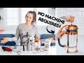 How to Froth Milk Without Machine at Home - How to Froth Milk for Lattes Without a Machine!