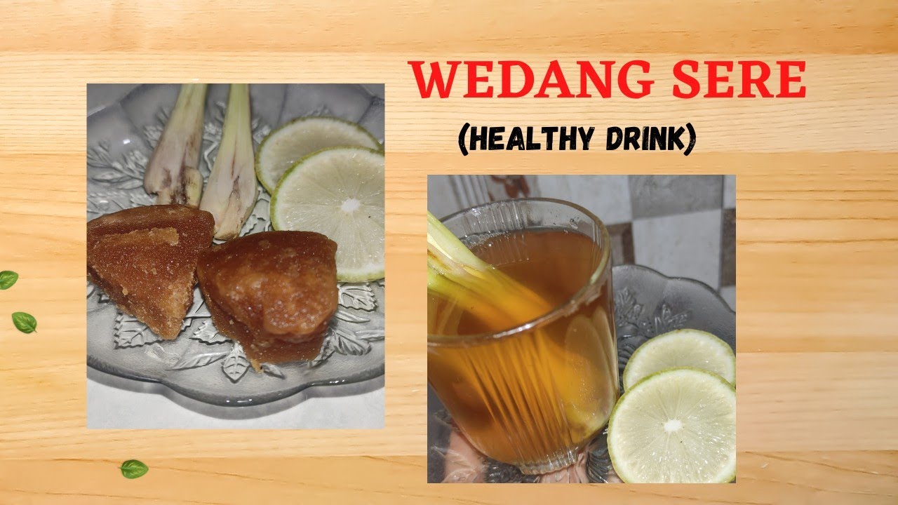 WEDANG SERE LEMON. Minuman alami dan sehat. 
