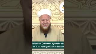 Oruç Tutmaktan Maksat Aslında Haramlardan Sakınmak