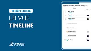 La vue timeline dans ITEROP Play