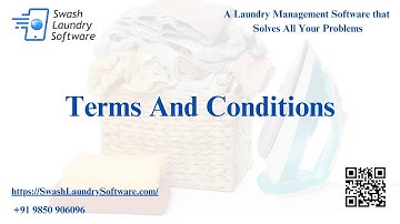 Terms And Conditions