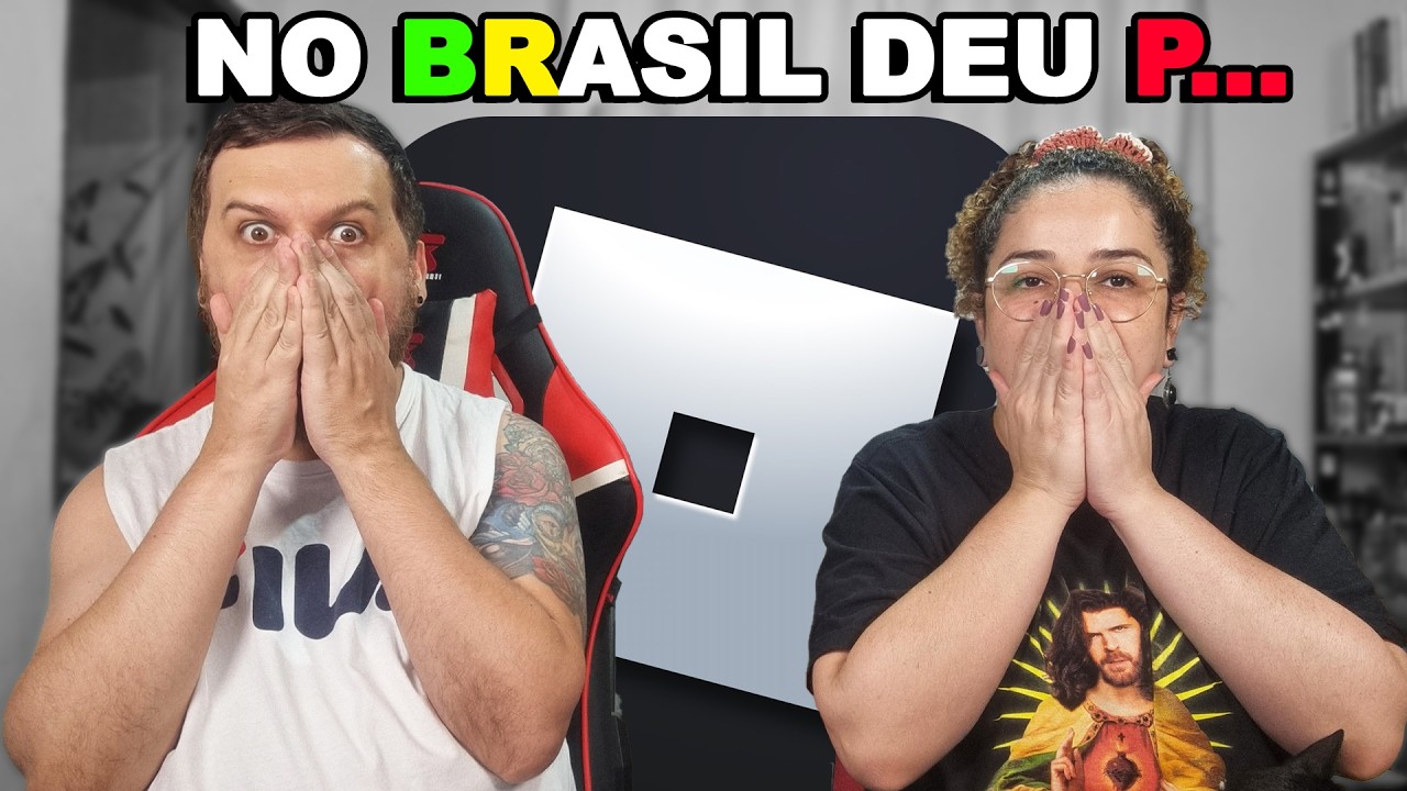 ROBLOX NO BRASIL DEU ATÉ P...