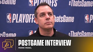 Lakers Postgame: Frank Vogel (5\/25\/21)
