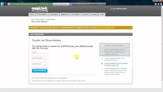 Porting your telephone number to MagicJack
