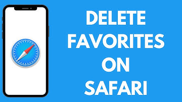 How To Delete Favorites On Safari