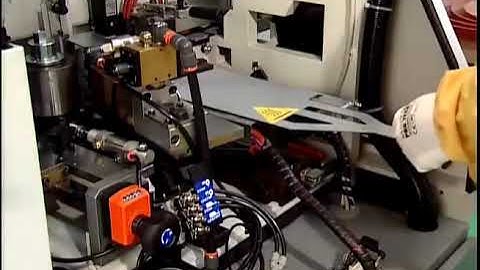 Jade 325   Throughfeed Edgebanding machine