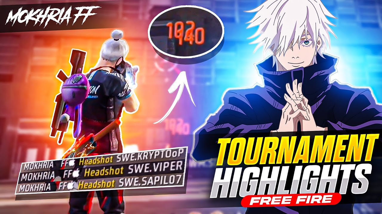 TOURNAMENT HIGHLIGHTS  OF FREE FIRE  MOKHRIAFF  IPHONE 11