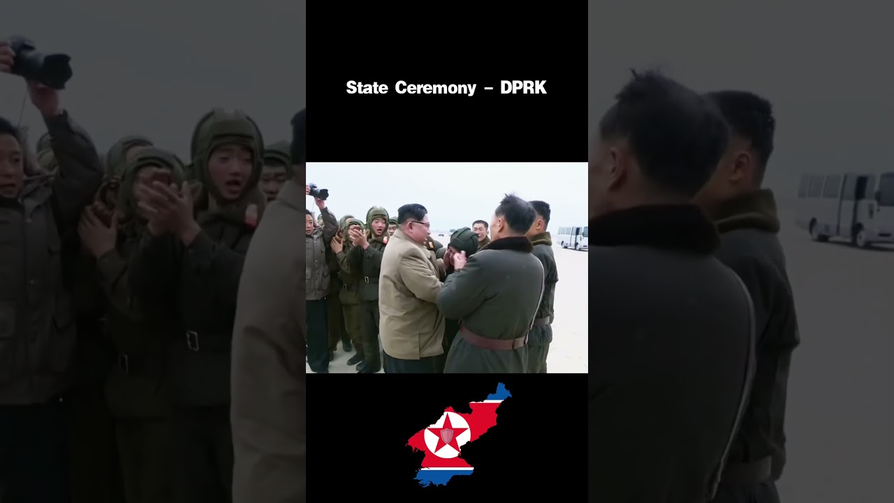 State Ceremony Footage#northkorea #kimjongun #shorts