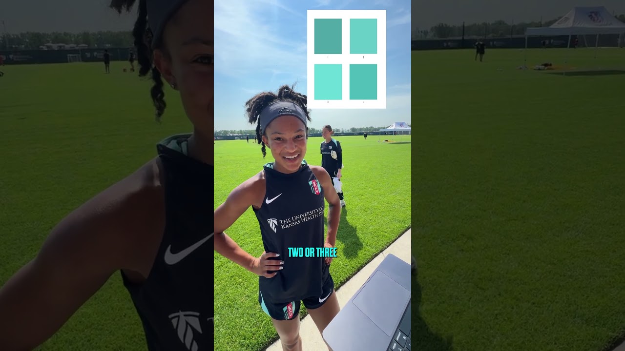 Asking our team which teal is our teal 🤣 #funny #nwsl #soccer #trend #kansascity