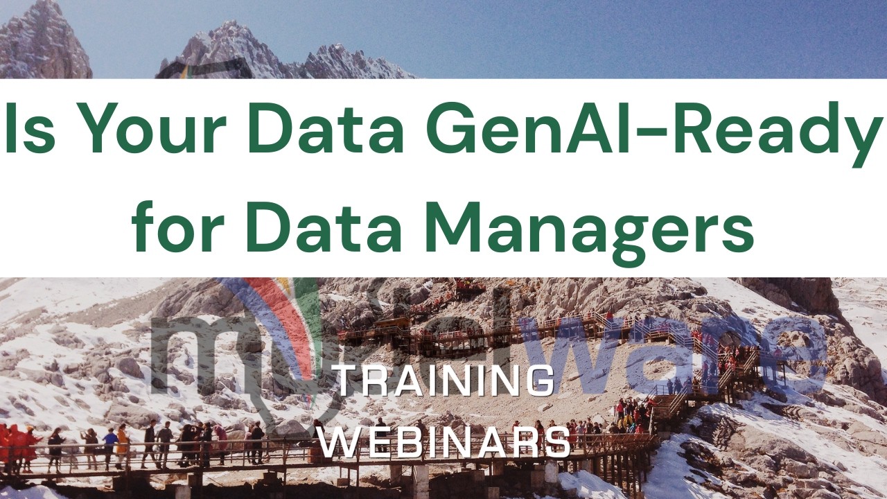 Is Your Data GenAI Ready for Data Managers