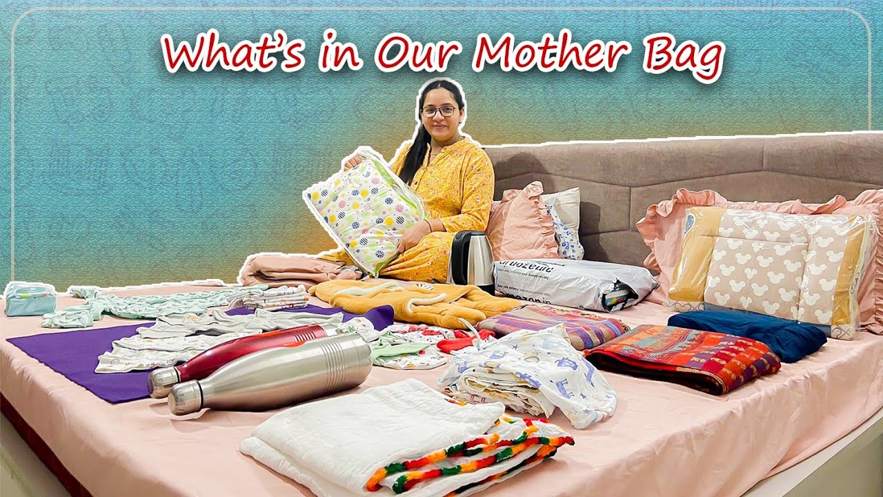 आई आणि बाळासाठी केली एवढी शॉपिंग! | What's in our Mother Bag? | PriyankaPrakash